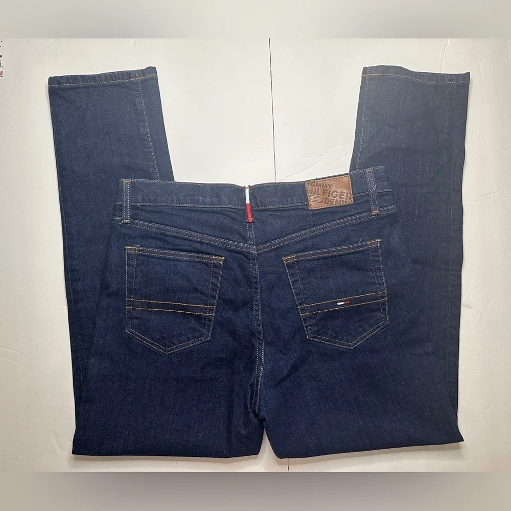 Tommy Hilfiger Demin Athletic Tapered Mens Jeans Size 34